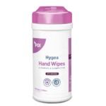 Hand wipe canister