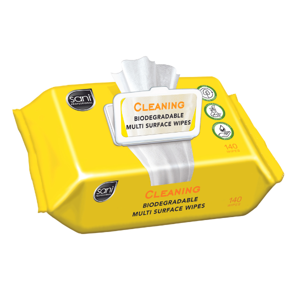 Yellow Clean Wipes SP