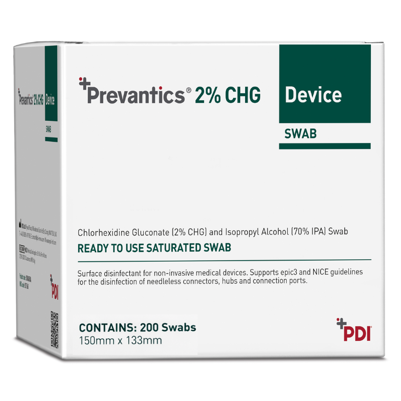 Prevantics® 2% Device Swab