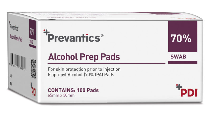 Prevantics® Alcohol Prep Pad